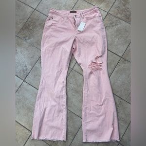 Judy Blue distressed flare